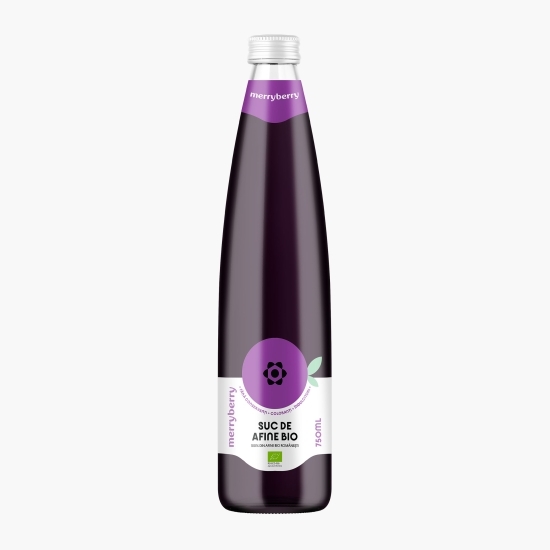 Suc de afine eco, fără zahăr adăugat 0.75l