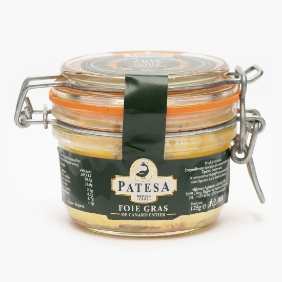 Foie gras de rață - borcan 125g