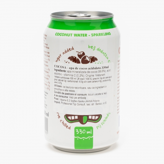 Apă de cocos acidulată 330ml