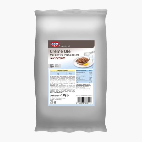 Mix pentru cremă desert Crème Olé Professional cu ciocolată 1kg
