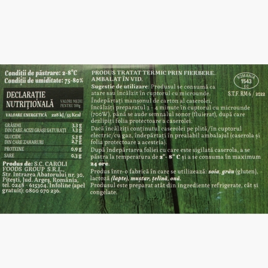 Supă cremă de legume 350g