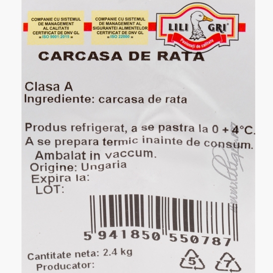 Rață grill 2.4kg