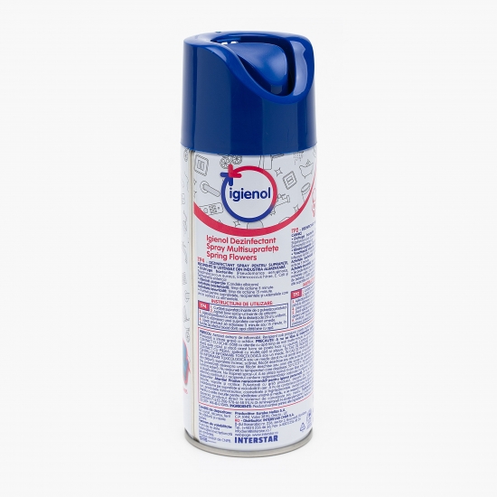 Dezinfectant spray multisuprafețe Spring Flowers 400ml