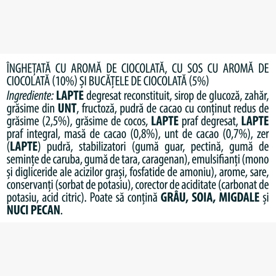 Înghețată de ciocolată 0.45l