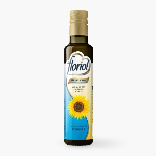 Ulei din semințe de floarea-soarelui presat la rece 0.25l
