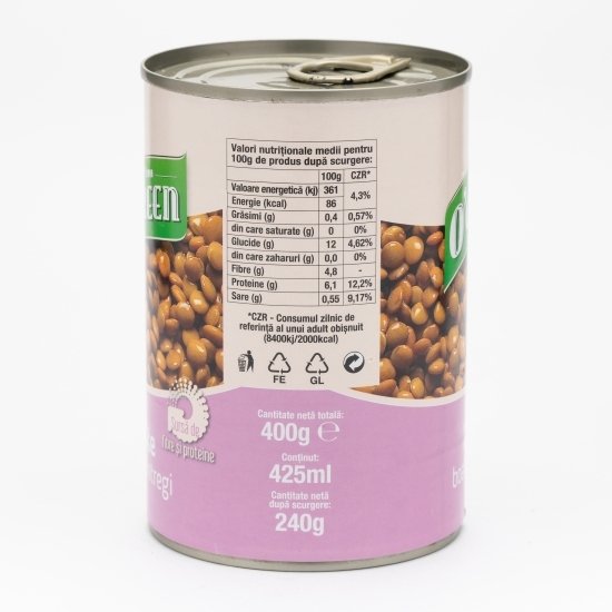 Linte cutie 400g