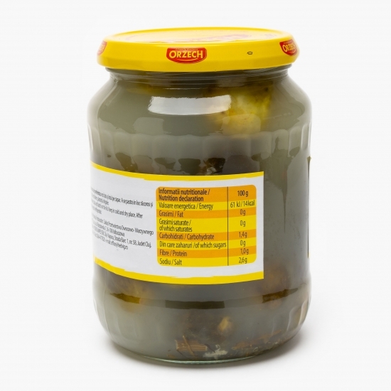 Castraveți în saramură 670g
