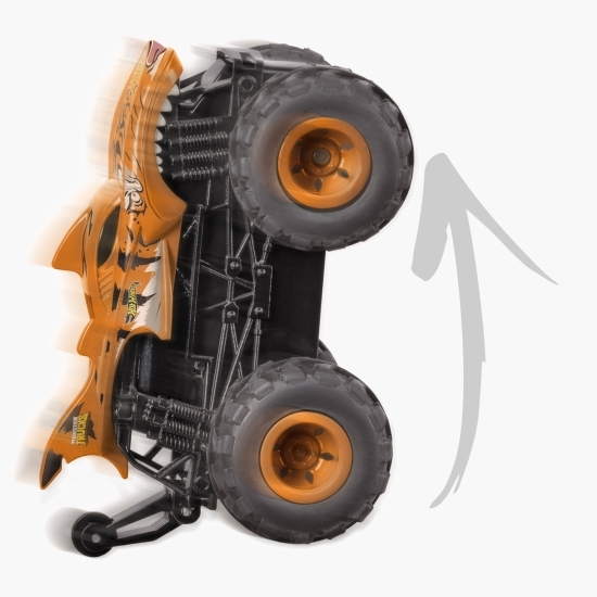 Mașinuță cu telecomandă Monster truck Bone Shaker Tiger-Shark, 5+ ani