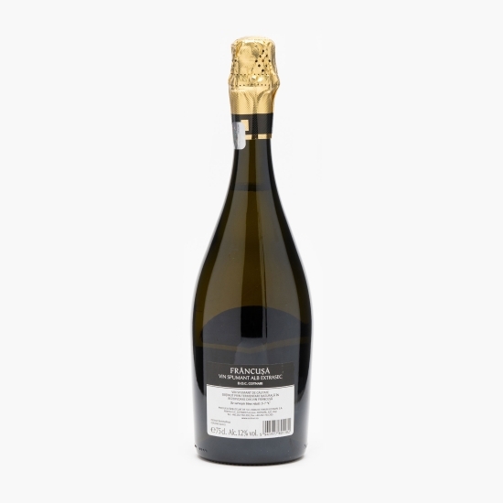 Vin spumant alb extra sec Frâncușă selecție, 12%, 0.75l
