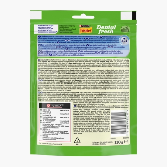Recompense pentru câini, 110g, Dental Fresh Small