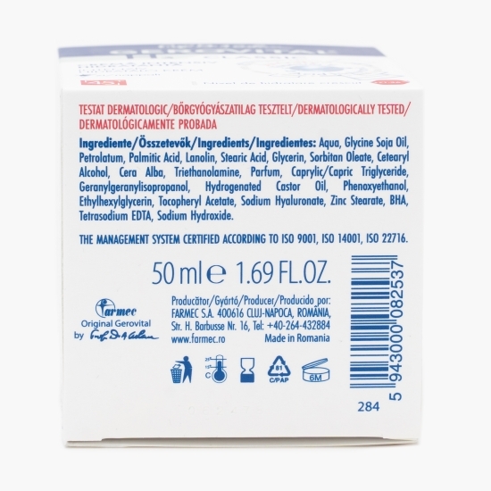 Cremă intensiv hidratantă 45+ de zi 50ml
