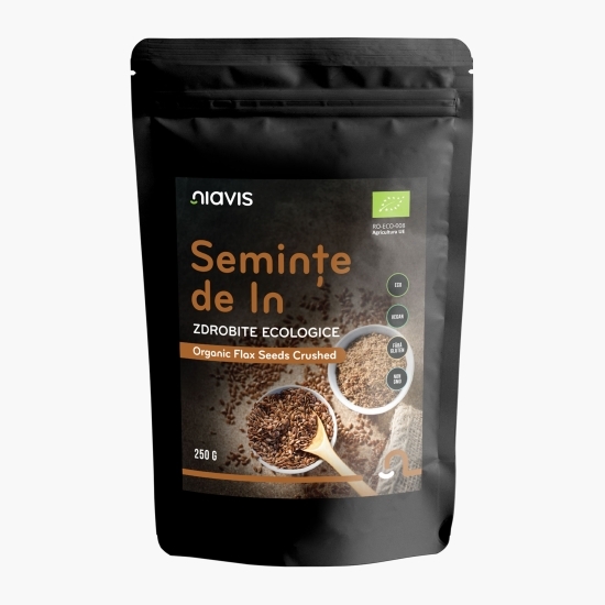 Semințe ecologice de in zdrobite 250g