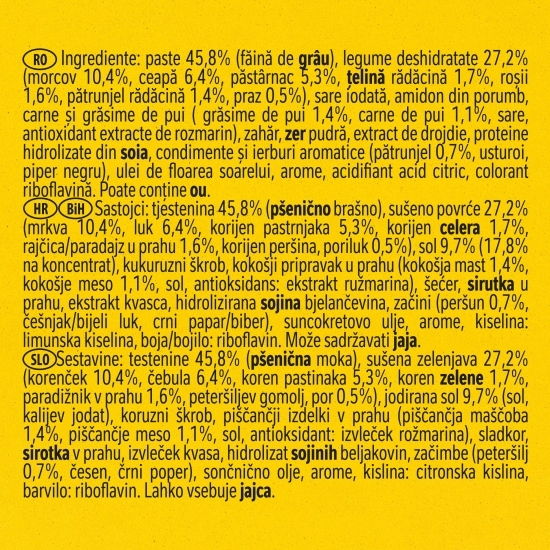 Supă de pui cu fidea 48g