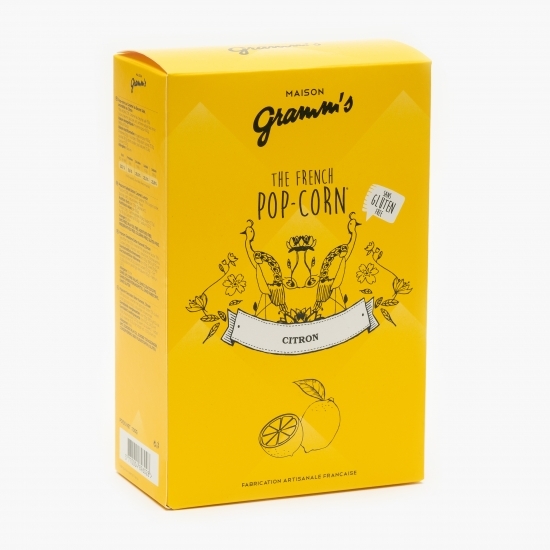 Popcorn caramel cu unt sărat și lămâie 100g