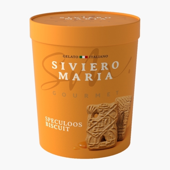 Înghețată cu biscuiți, caramel și scorțișoară, 0.5l