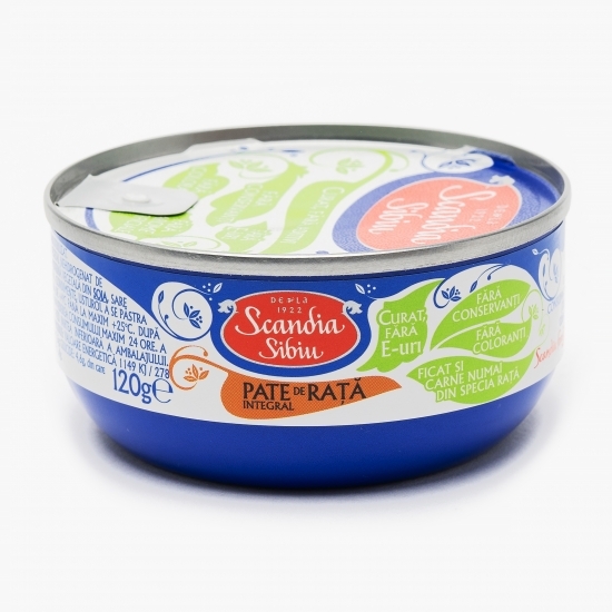 Pate de rață integral 120g