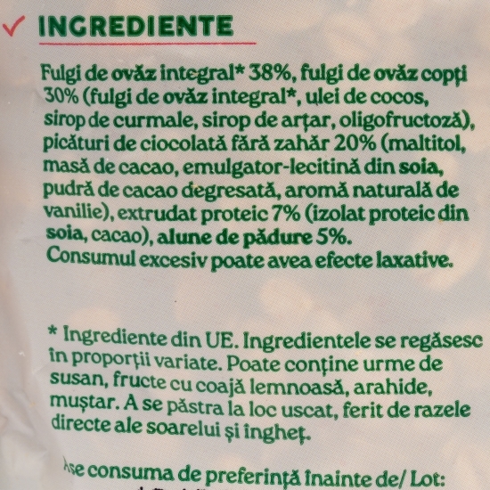 Musli cu ciocolată 400g