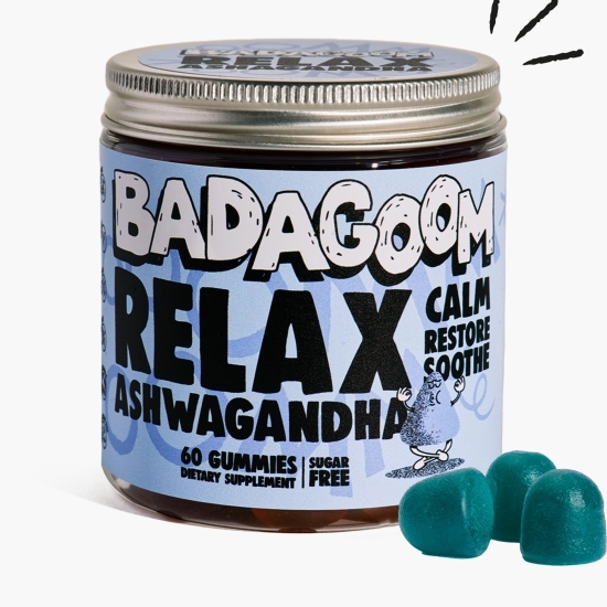 Jeleuri gumate cu Ashwagandha Relax, 60 buc