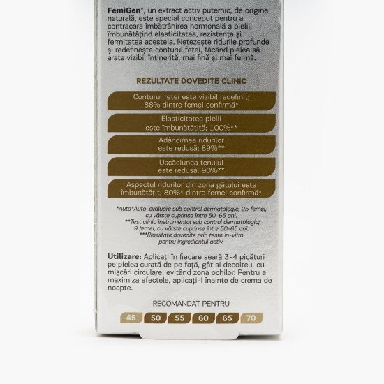 Serum fortifiere și fermitate pentru față, Nutricalcium, 30ml 