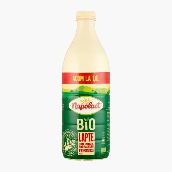 Lapte eco 3.8% grăsime, 1.6l