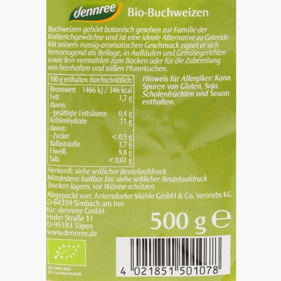 Hrișcă eco, 500g