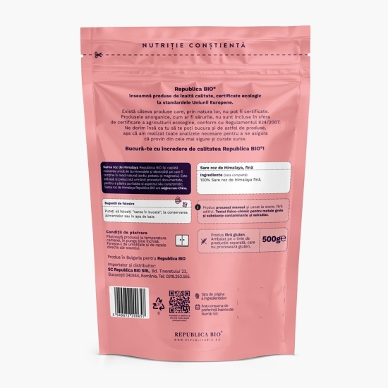 Sare roz de Himalaya, fină 500g