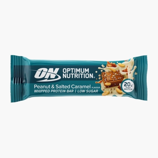 Baton proteic fără zahăr adăugat, cu aromă de caramel sărat 68g