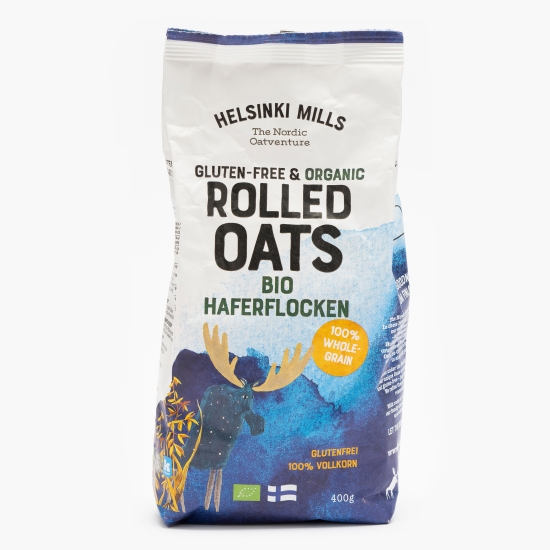 Fulgi de ovăz eco fără gluten 400g