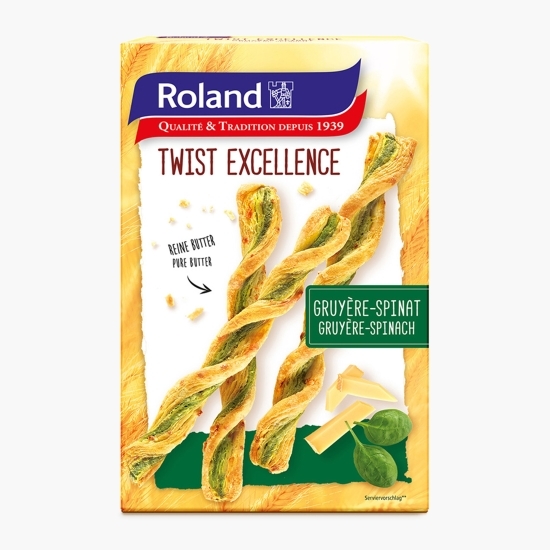 Spirale cu brânză Gruyere și spanac 100g