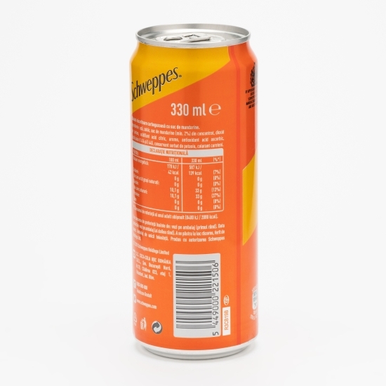 Apă tonică cu aromă de mandarine 0.33l