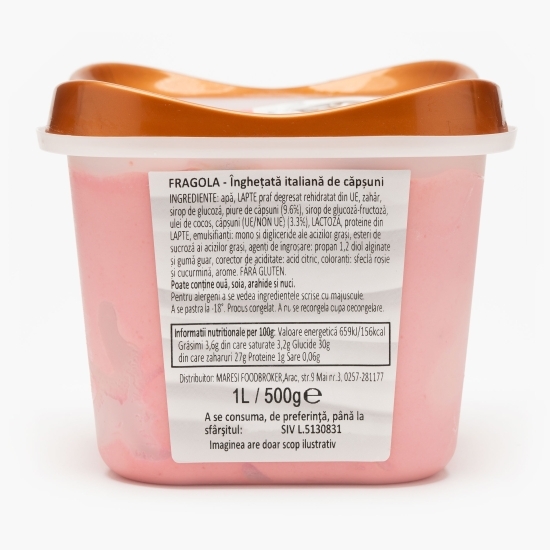 Înghețată căpșuni 500g