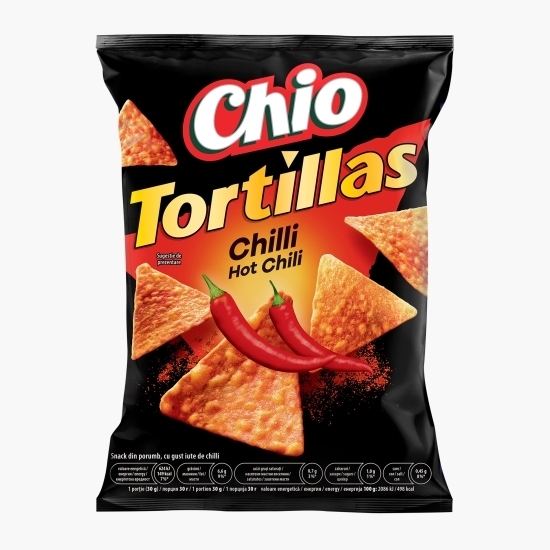 Chipsuri Tortillas cu gust de chili 110g