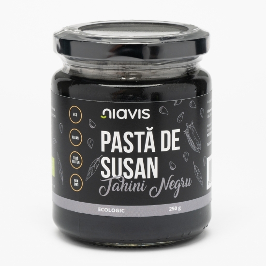 Pastă de susan tahini negru ecologic 250g
