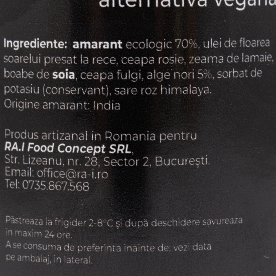 Cremă de amarant cu alge nori 160g