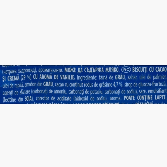 Biscuiți cu cacao și cremă de vanilie Original 154g