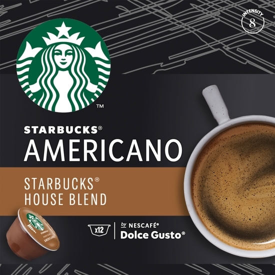 Capsule cafea, Americano House Blend, 12 băuturi, 102g