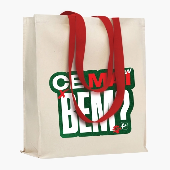 Plasă bumbac „Ce mai bem?”