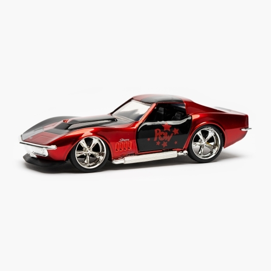 Mașină metalică Harley Quinn 1969 Corvette Stingray 3+ ani