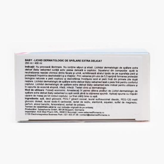 Lichid dermatologic de spălare extra delicat Baby 200ml