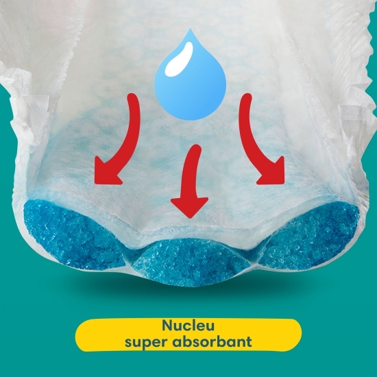 Scutece chiloțel Pants Jumbo Pack mărimea 3, 6-11kg, 62 buc