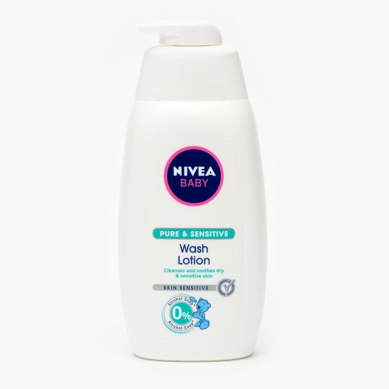 Loţiune de spălat pentru bebeluși, Baby Pure&Sensitive 0.5l