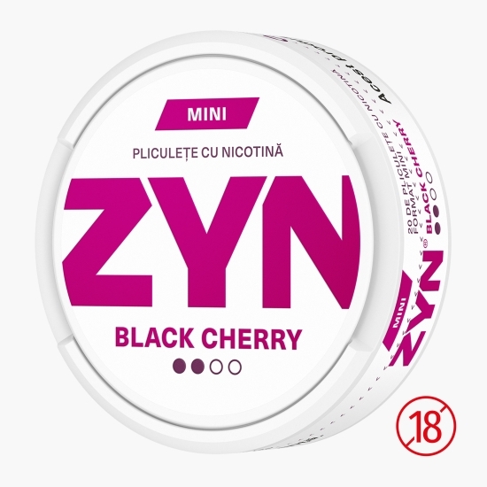 Pliculețe cu nicotină Black Cherry 3mg 20 buc. 