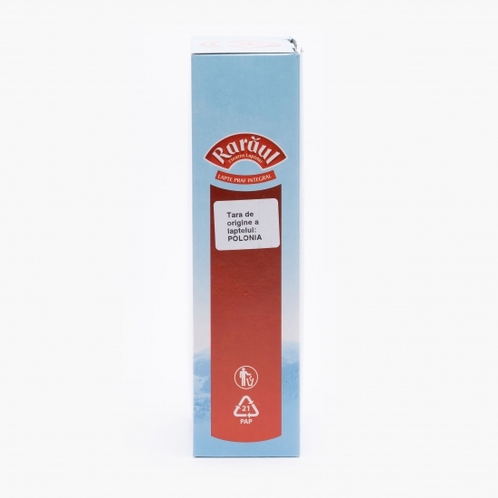 Lapte praf integral 26% grăsime, 500g