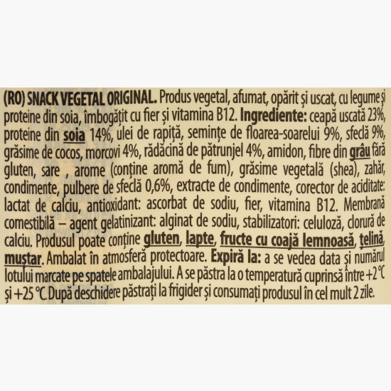 Cârnați sticks vegetali 90g