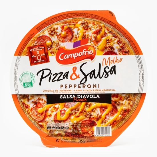 Pizza Pepperoni Picante 345g