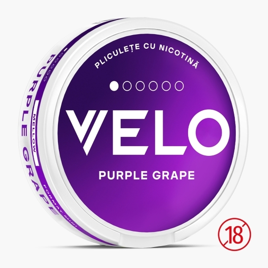 Pliculețe cu nicotină, Purple Grape, 4mg, 15 buc