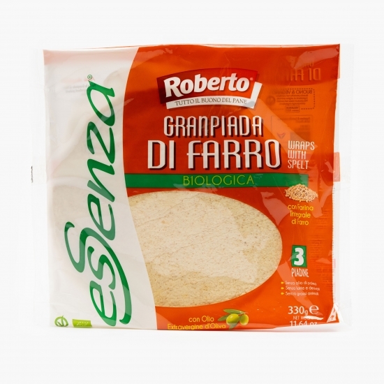 Lipii piadină eco cu făină integrală 330g