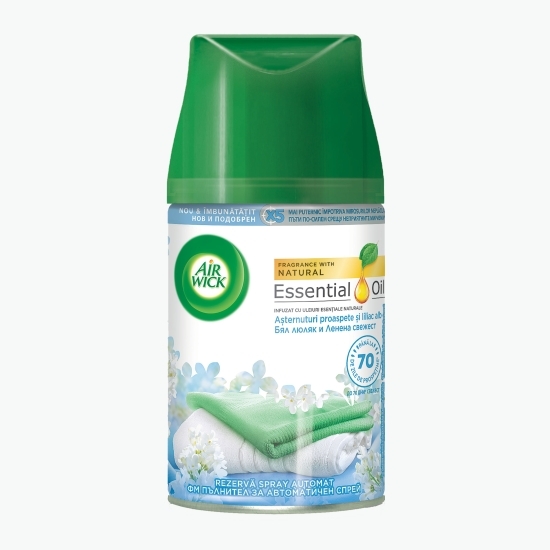 Rezervă odorizant automat de cameră Freshmatic Liliac Alb & Așternuturi Proaspete 250ml