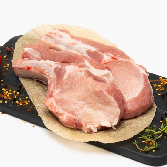 Antricot de porc cu os 600g