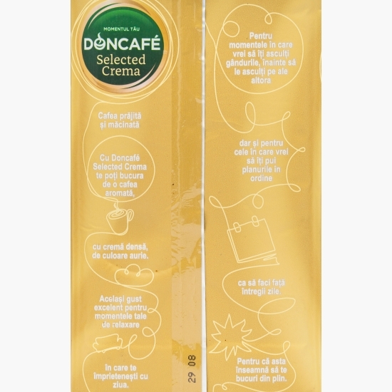 Selected Crema 600g, cafea măcinată 